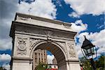 Famous Washington Square Arch which was  built in 1889, New York City