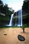Huailuang waterfall of Thailand.