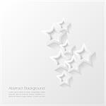 Abstract modern star background. Vector illustration.