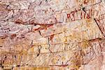 Closeup of rough granite stone rock background texture