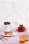 Victorian Desserts for High Tea, Studio Shot