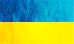 Ukrainian grunge flag
