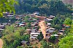 Lahu village in North Thailand