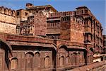 Meherangarh Fort in the beautiful city of jodhpur in rajasthan state in indi