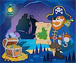 Pirate cove theme image 4 - eps10 vector illustration.