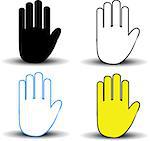 Hand icons