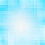 Abstract blue geometric pixel pattern background with copy space