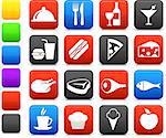 Original vector illustration: food and drink icon collection
