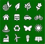 Original vector illustration: environment elements icon set