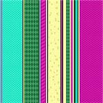 Colorful striped seamless pattern (vector eps 10)