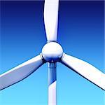 3d rendering of a wind energy concept