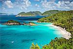 Trunk Bay, St John, United States Virgin Islands.