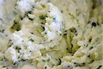 Mashed potatoes sprinkled with parsley