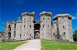 Raglan Castle, Monmouthshire, Wales, United Kingdom, Europe