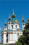 St, Andrew's Church, Kiev, Ukraine, Europe