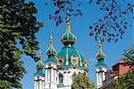 St, Andrew's Church, Kiev, Ukraine, Europe