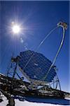 MAGIC Telescope at Roque de los Muchachos Observatory, Garafia, La Palma, Canary Islands