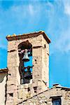 Belfry in Pienza in Tuscany, Italia, Europe