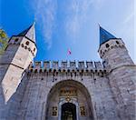 Gate of Salutation or Middle Gate at Topkapi Palace