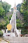 Buddhist temple on the top of a hill at Wat Yan, Pattaya, Chonburi province, Thailand
