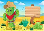 Cactus theme image 5 - eps10 vector illustration.