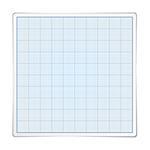 Square graph paper on white background, vector eps10 illustration