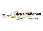 Discrimination word cloud