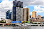 Brisbane River and buildings on North Bank