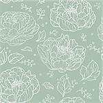 Vector illustration of Seamless floral pattern eps 10