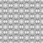 Design seamless monochrome geometric latticed pattern. Abstract diamond lines textured background. Vector art
