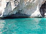 Particular of the gulf of Orosei Sardinia Italy