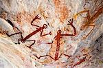 Aboriginal pictograph, Kakadu National Park, Arnhem Land, Australia