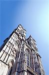 Westminster Abbey and Blue Sky