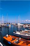 Boats in Harbour, Aeroskobing, Aero Island, Jutland Peninsula, Region Syddanmark, Denmark, Europe