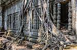 Beng Mealea Temple, overgrown and falling down, Angkor, UNESCO World Heritage Site, Siem Reap Province, Cambodia, Indochina, Southeast Asia, Asia