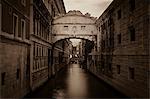 The Bridge of Sighs, Venice, UNESCO World Heritage Site, Veneto, Italy, Europe