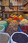 Spice store, Medina, Fes, Morocco, North Africa, Africa