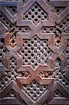 Window barrier, Bou Inania Medersa, Medina, Meknes, Meknes-Tafilalet, Morocco, North Africa, Africa