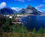 Reine Town, Moskenesoy, Lofoten, Norway