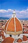 Close Up of the Dome of the Duomo, Florence, Italy