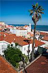 View from Portas do Sol over the old quarter of Alfama, Lisbon, Portugal, Europe