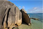 Rock Formations, Anse Source d´Argent, La Digue, Seychelles