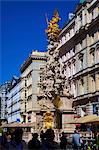 Plague Column, Graben, Vienna, Austria, Europe