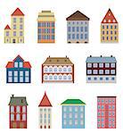 Houses. Vector set for you design