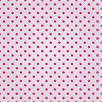 Seamless Pink Polka Dot Background Pattern