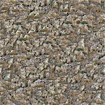 Rocky Surface. Seamless Tileable Texture.