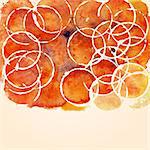 Abstract watercolor background.The illustration contains transparency and effects. EPS10