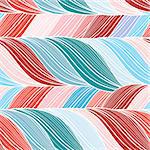 seamless pattern of bright multicolored abstract fantastical elements