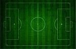 Grunge style background of a football pitch design