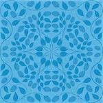 Abstract seamless floral pattern. Retro background. Vector illustration.